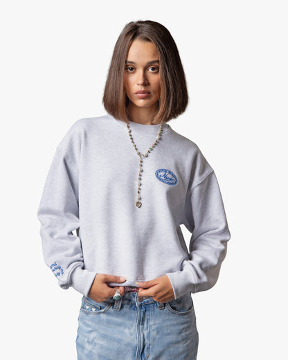 DÉCLARATION SWEATSHIRT GREY MELANGE