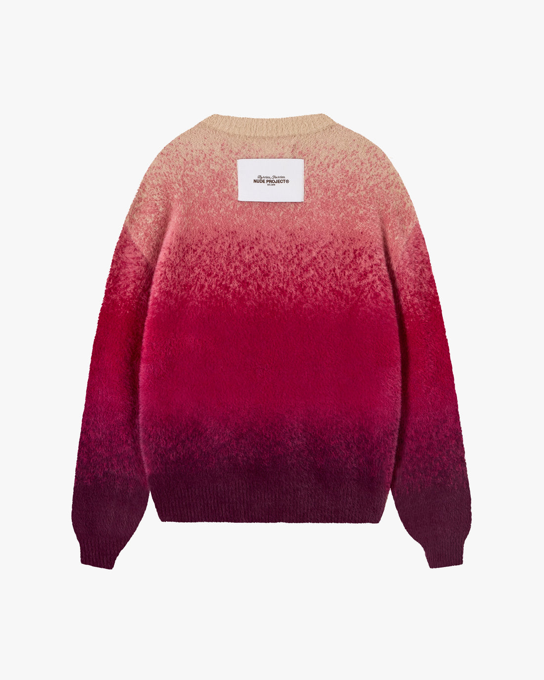 GRADIENT COZY SWEATER RED