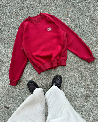 ESSENTIALS SWEATSHIRT BURGUNDY