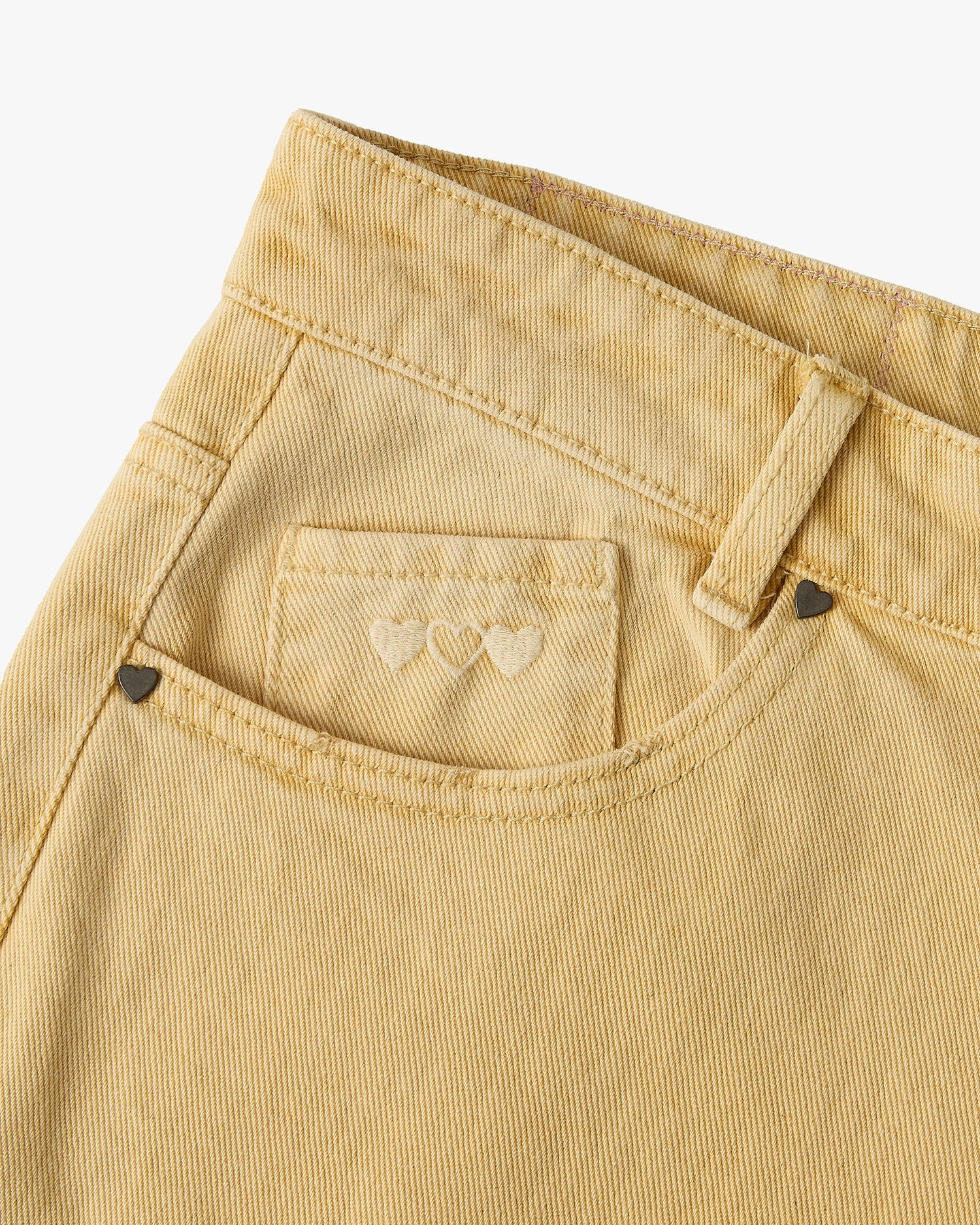 BOOTCUT JEANS YELLOW