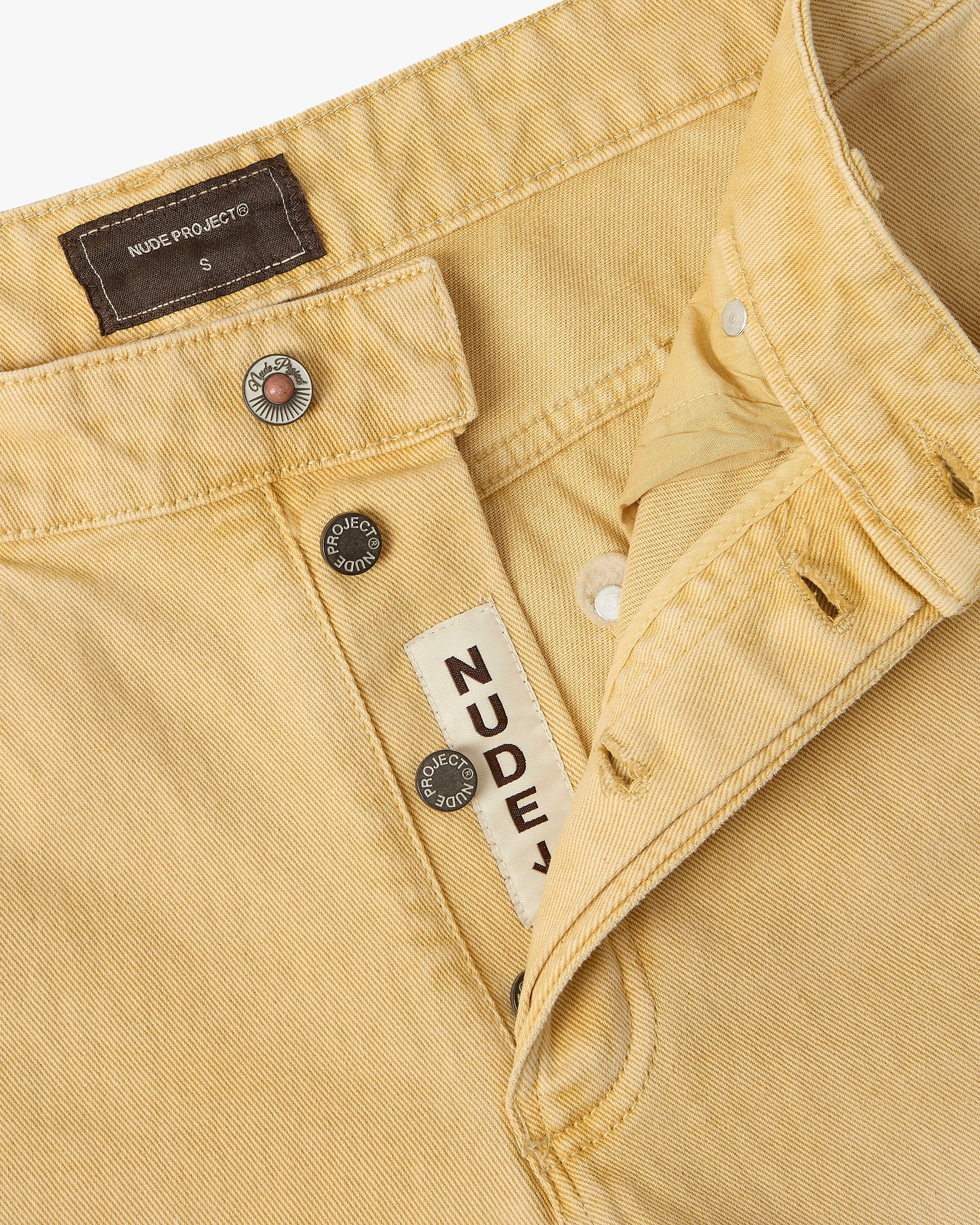 BOOTCUT JEANS YELLOW