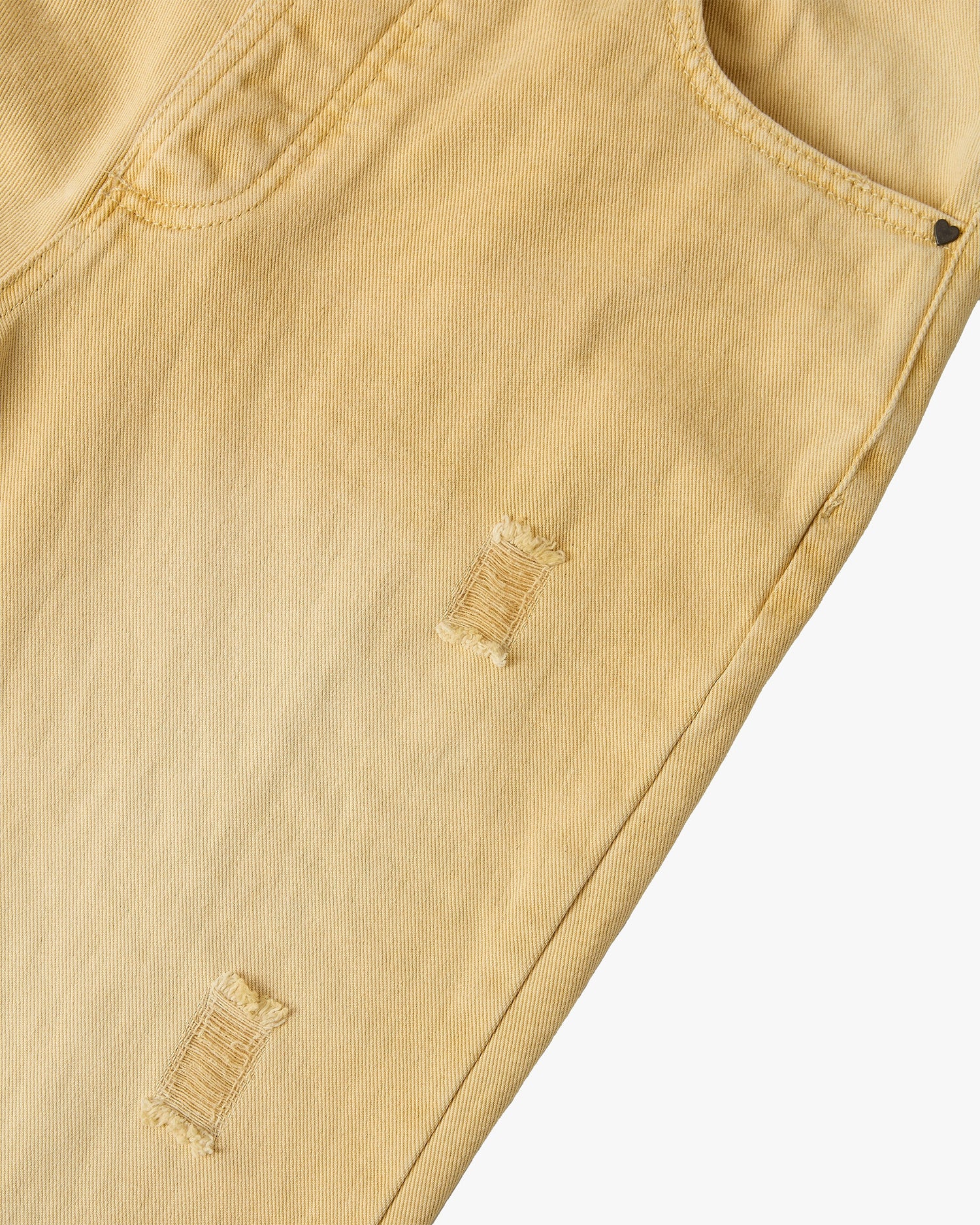 BOOTCUT JEANS YELLOW