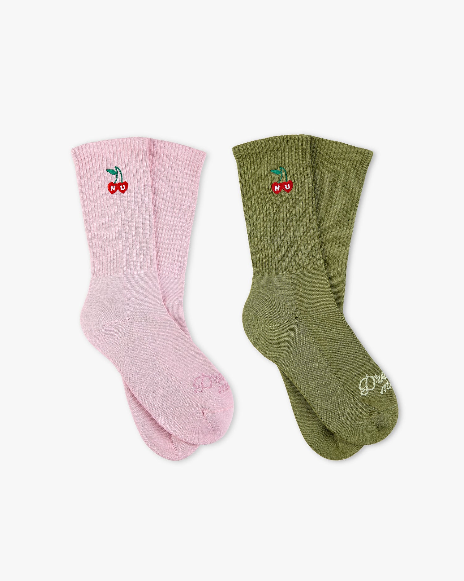 DREAMS SOCKS PINK/ GREEN 2XPACK