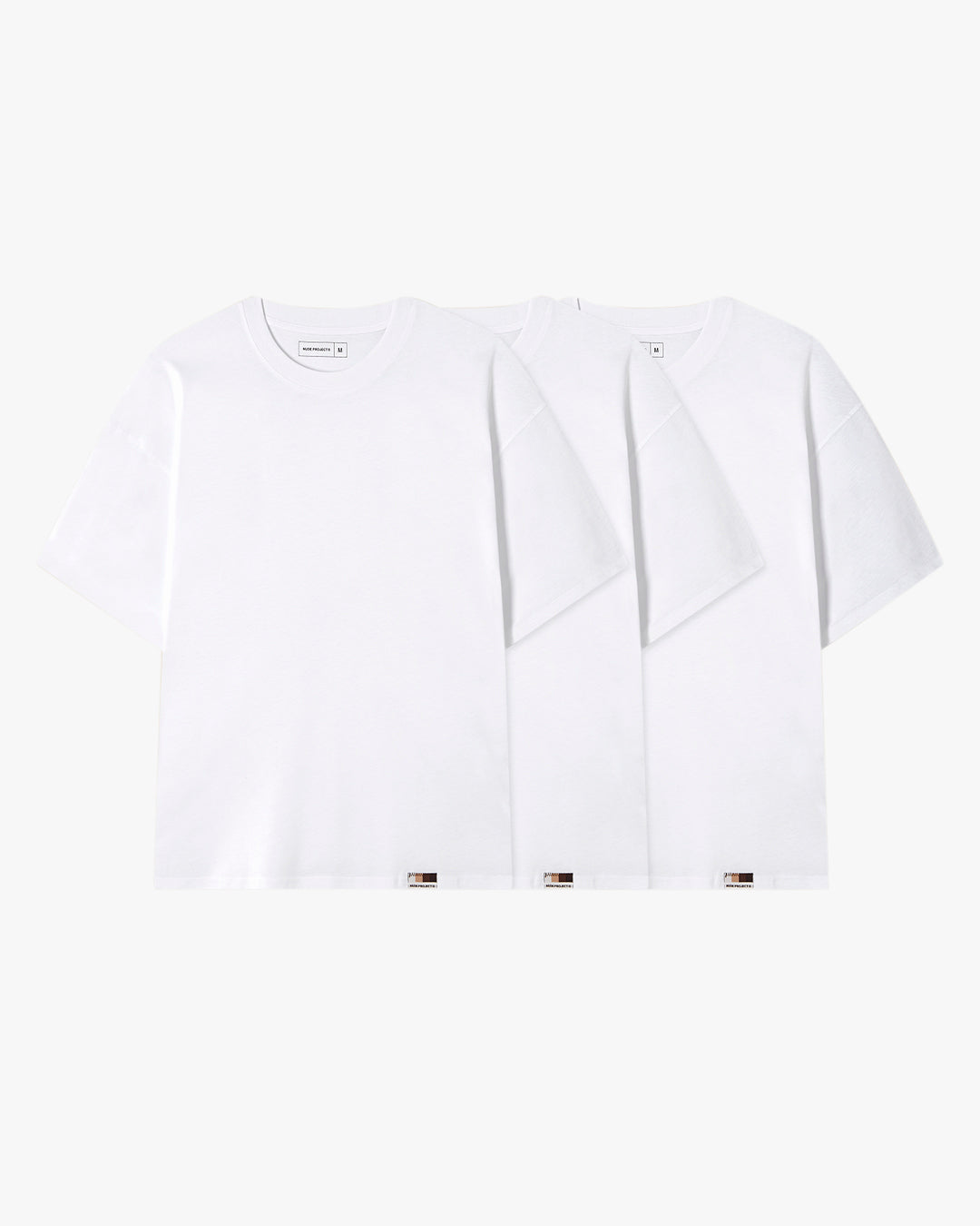 BASIC TEE WHITE 3XPACK