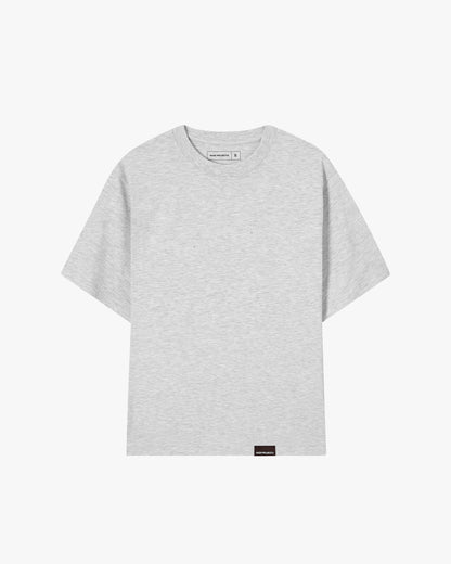 BASIC TEE WHITE/ASH/BURGUNDY 3XPACK