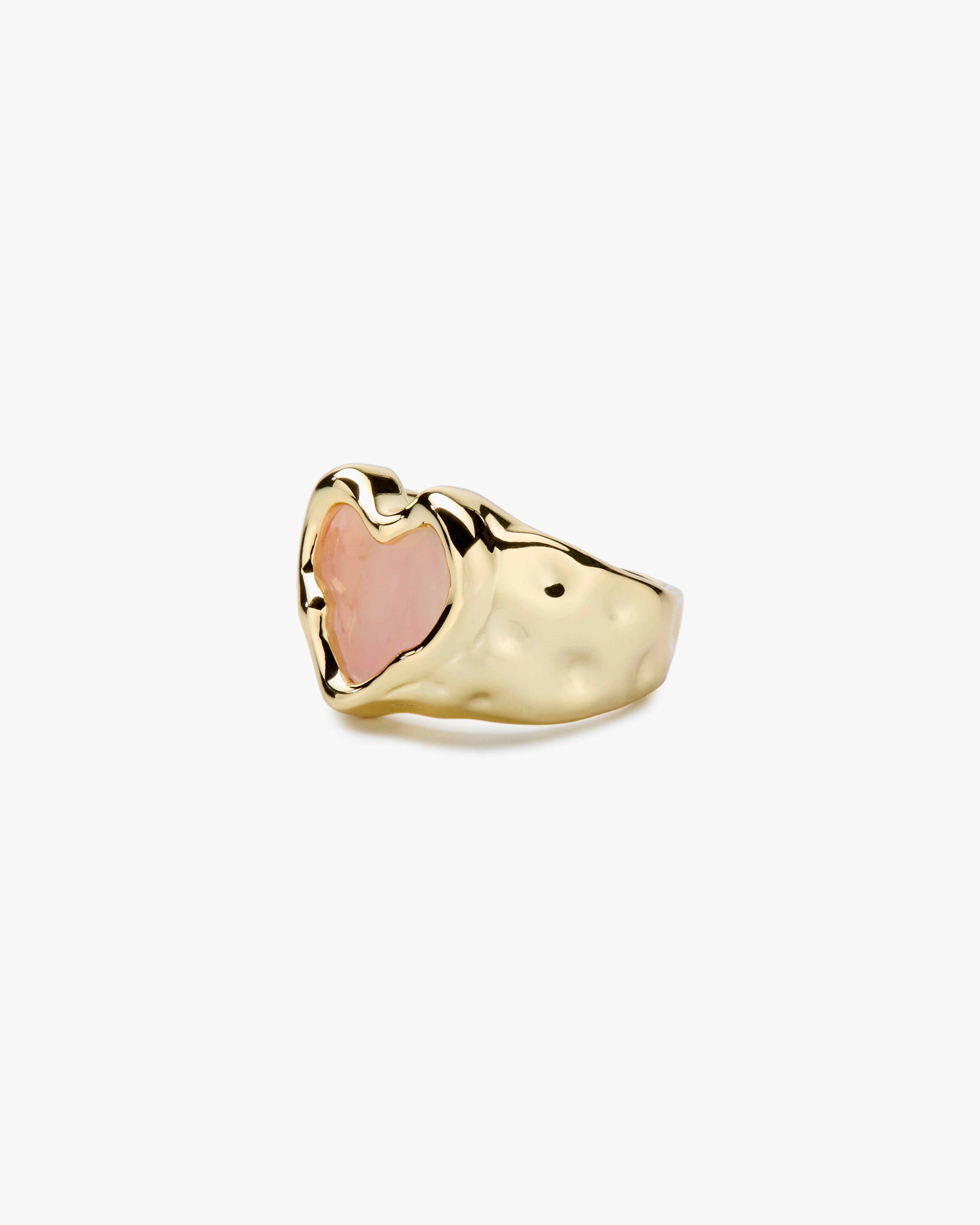 QUARTZ RING GOLD