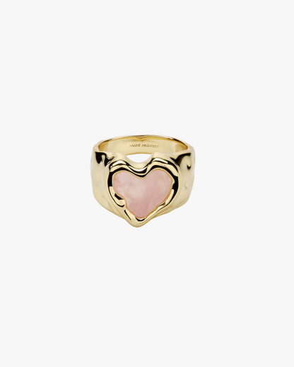 QUARTZ RING GOLD