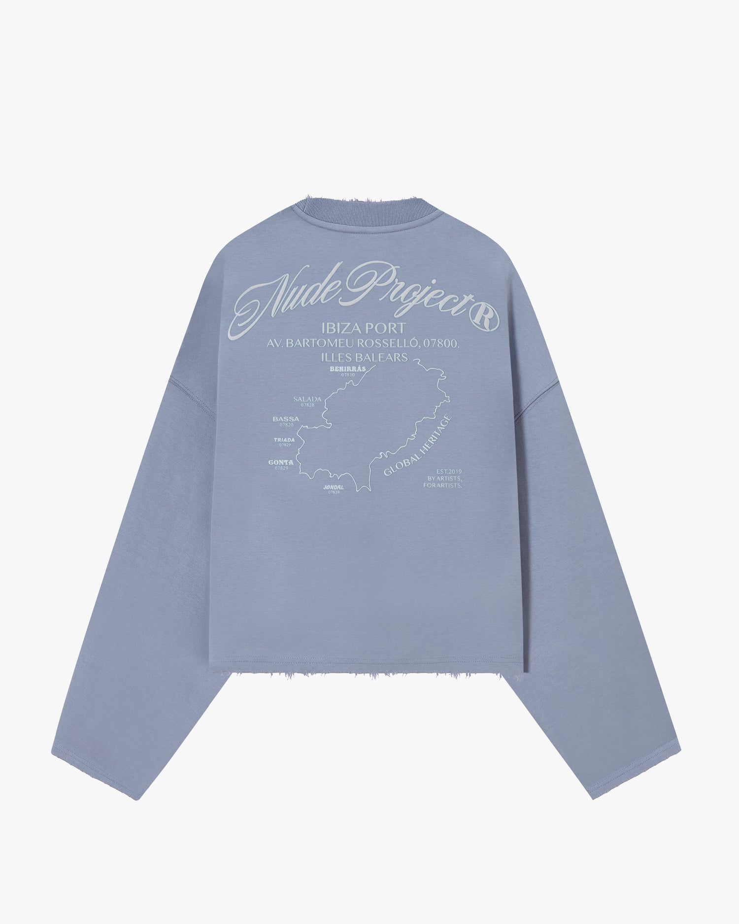 BALEAR CREWNECK PALE BLUE