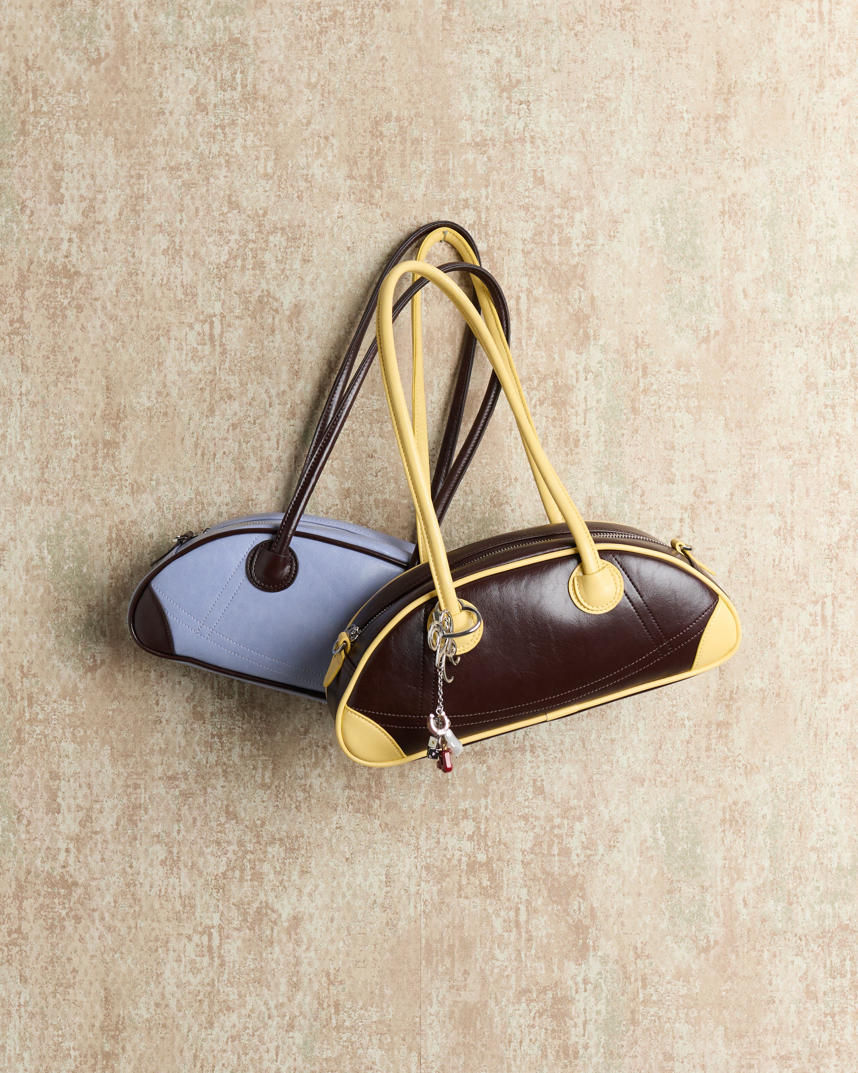 CHARM BOWLING BAG BROWN