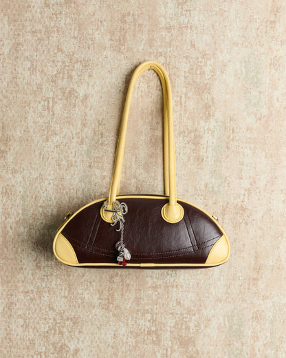 CHARM BOWLING BAG BROWN