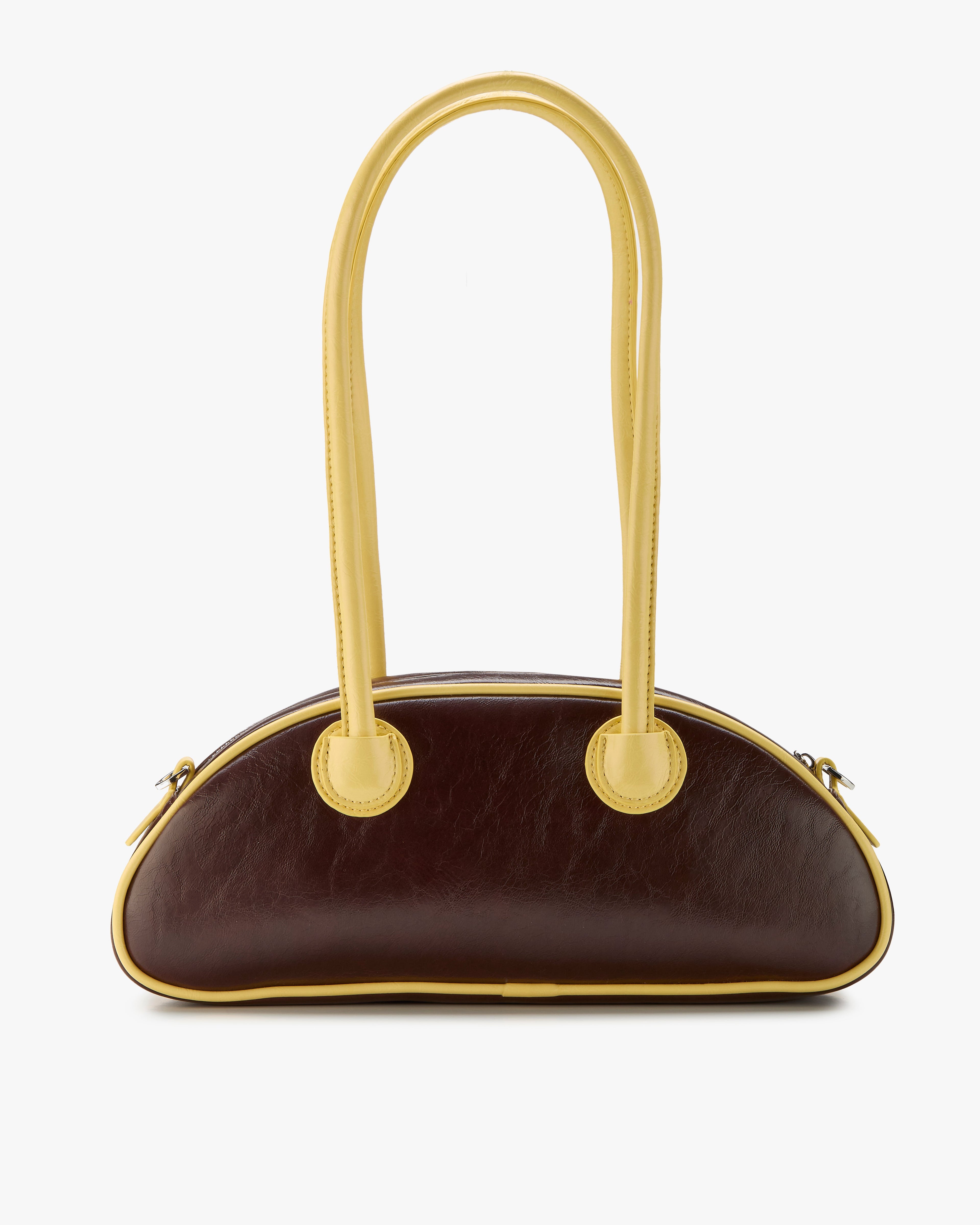 CHARM BOWLING BAG BROWN