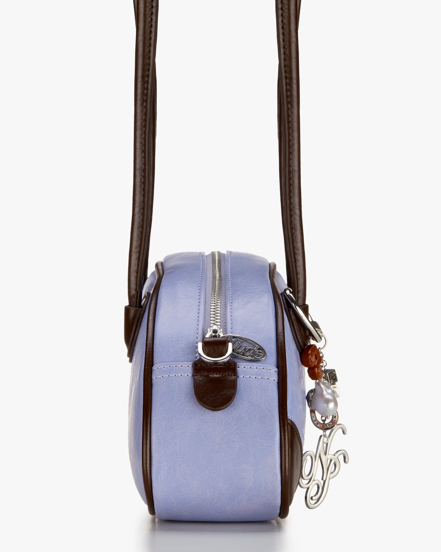 CHARM BOWLING BAG LIGHT BLUE