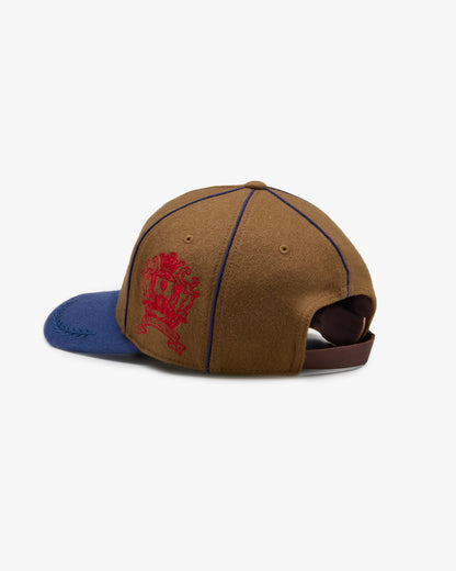 CHATEAU TEAM CAP BROWN-NAVY