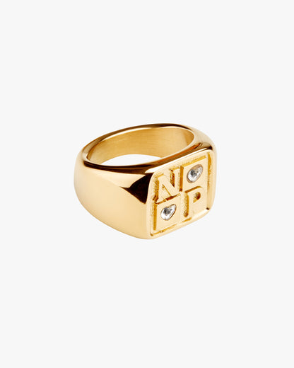 CHESS RING GOLD