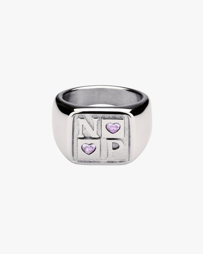 CHESS RING SILVER