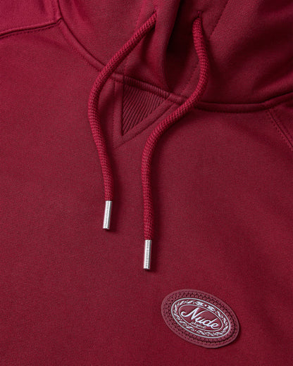 ESSENTIALS HOODIE BURGUNDY