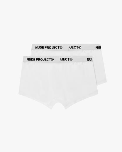 ESSENTIAL BOXER WHITE 2XPACK