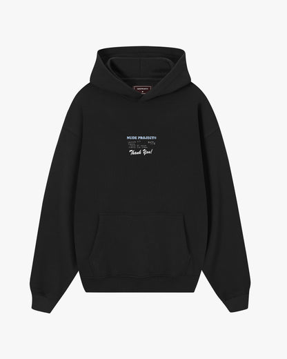 FUCK NORMAL HOODIE BLACK