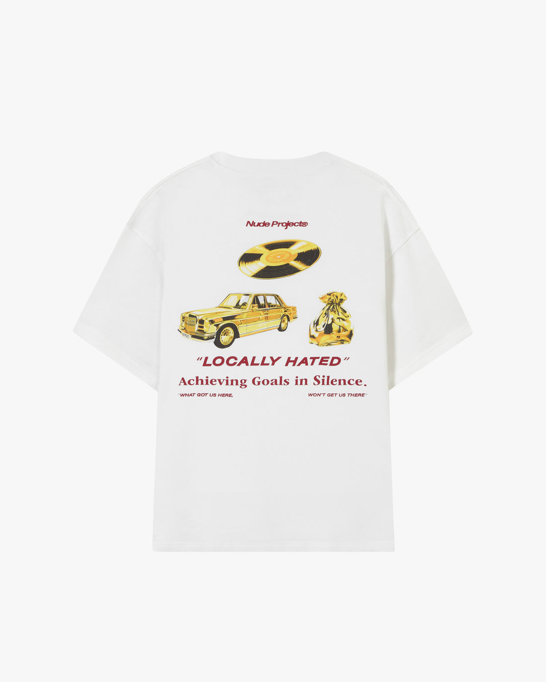 GOALS TEE WHITE