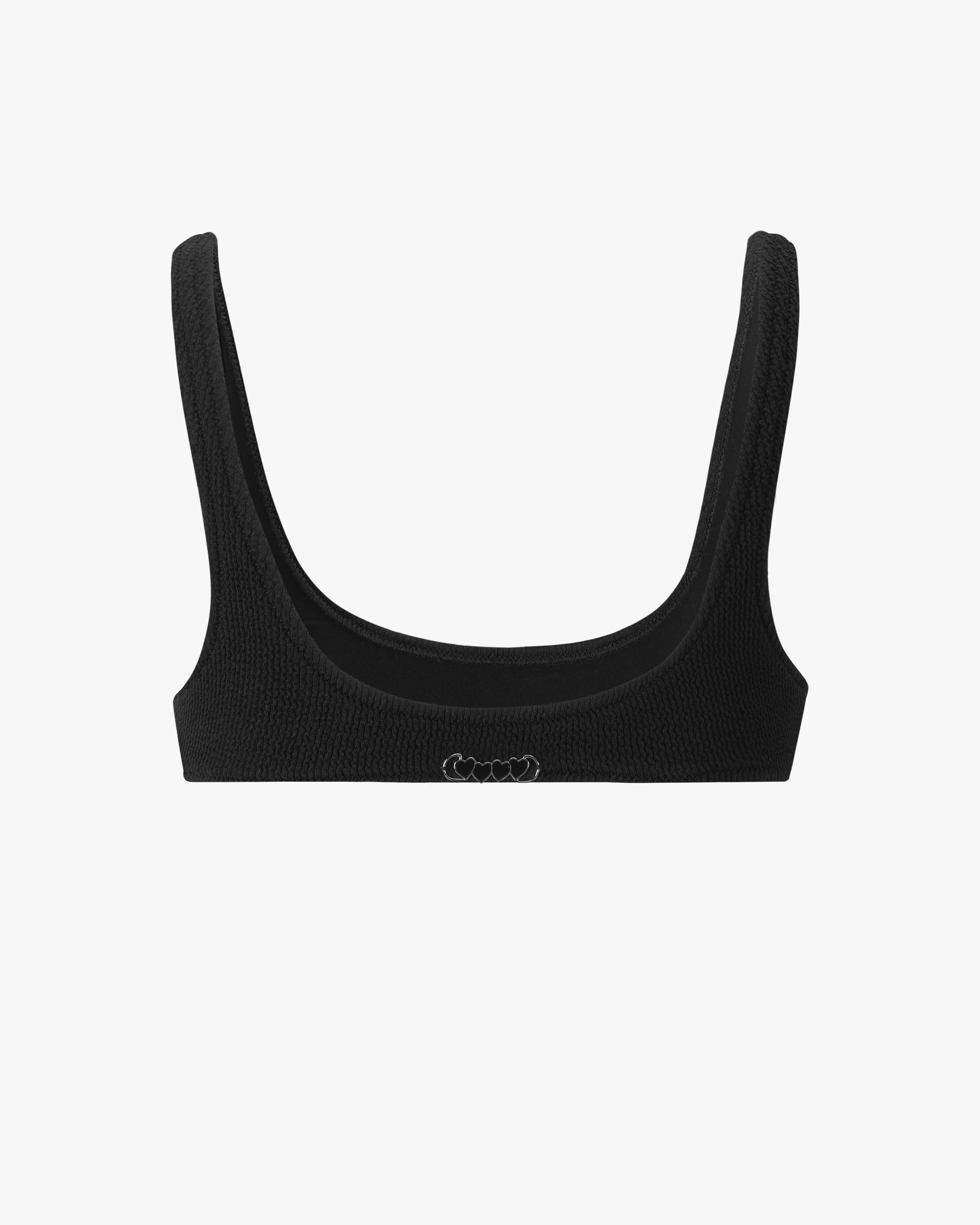 BRAVA BIKINI TOP BLACK