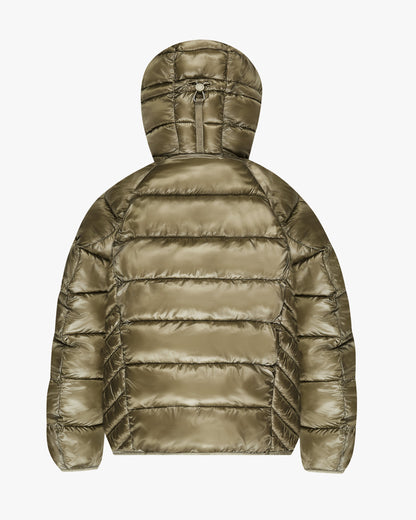 ICONIC PUFFER JACKET OLIVE GREEN