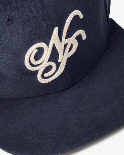 ICONIC SUEDE CAP NAVY