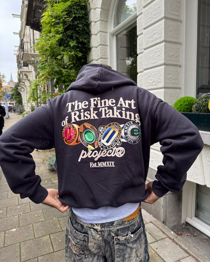 FINE ART HOODIE ASH