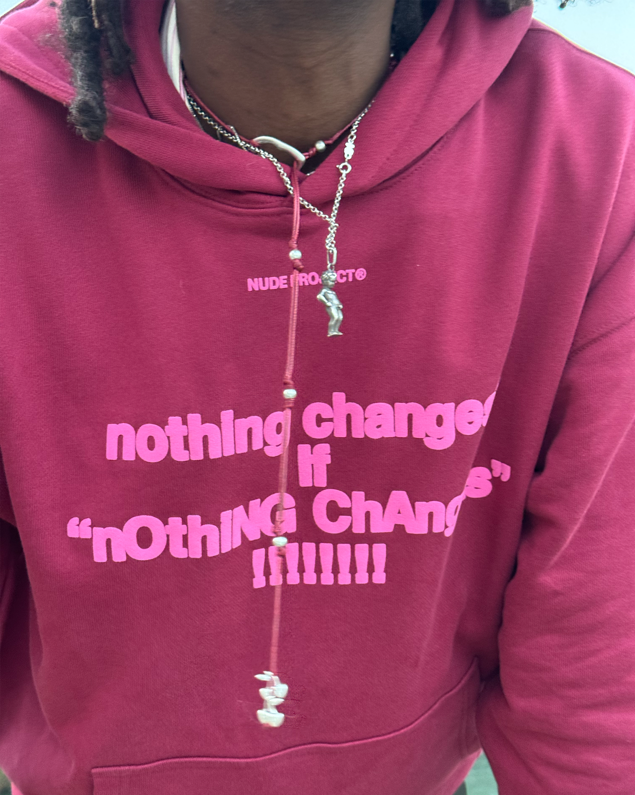 fActs?* HOODIE BURGUNDY