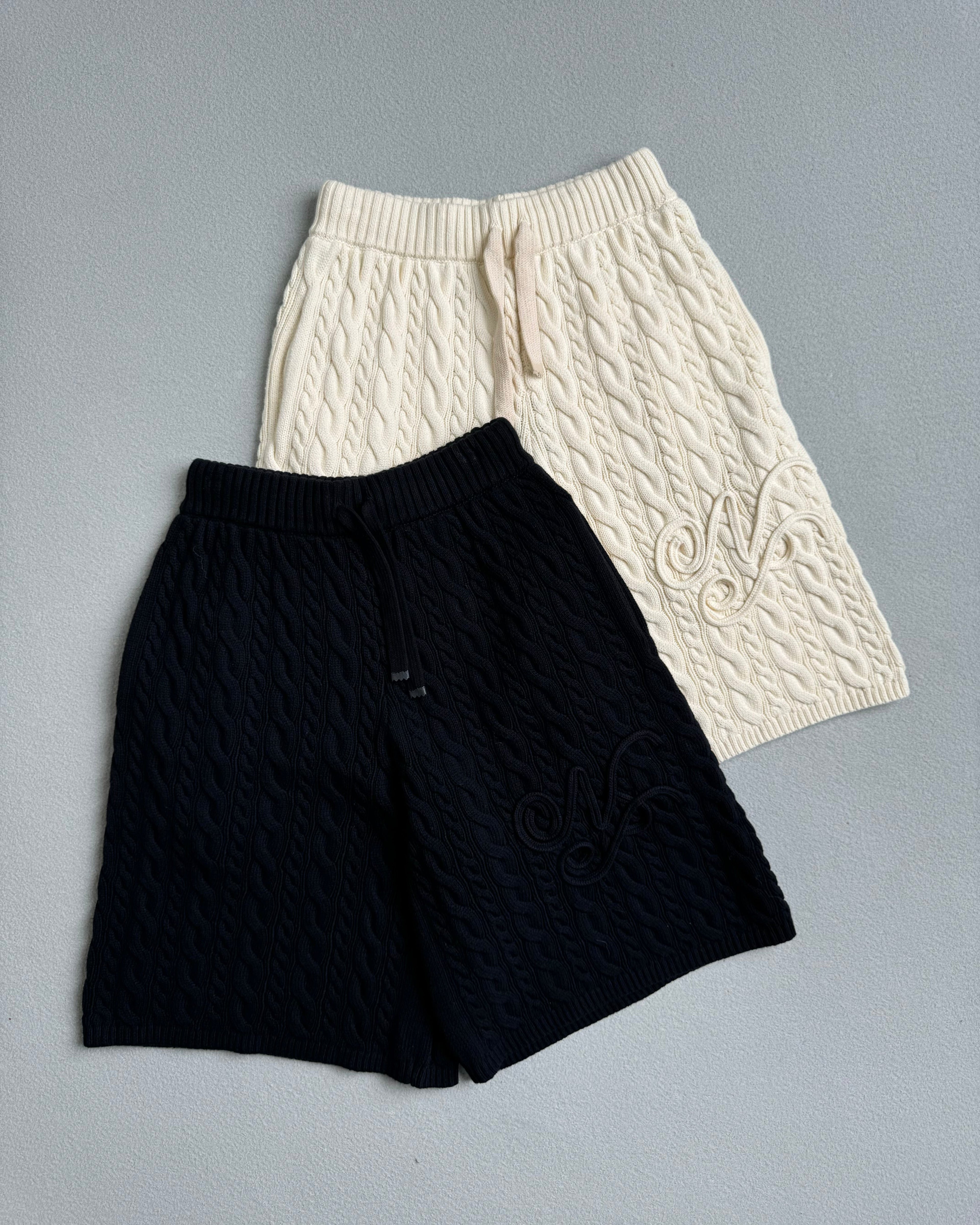 LA NONNA SHORTS BLACK