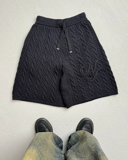 LA NONNA SHORTS BLACK