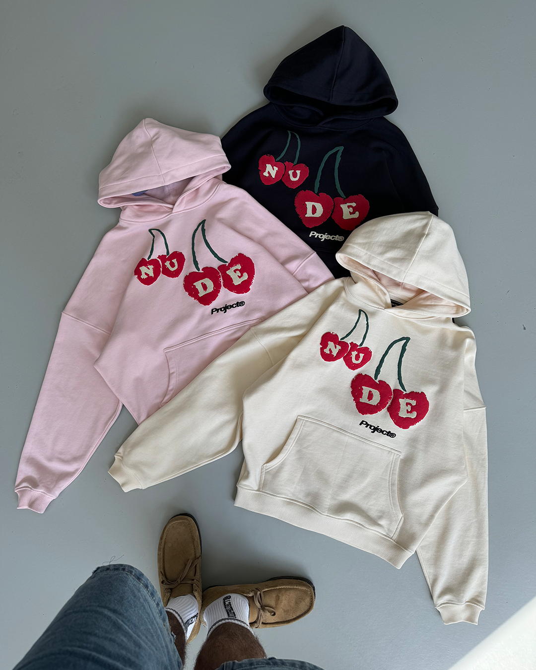 CERISE HOODIE OFF-WHITE