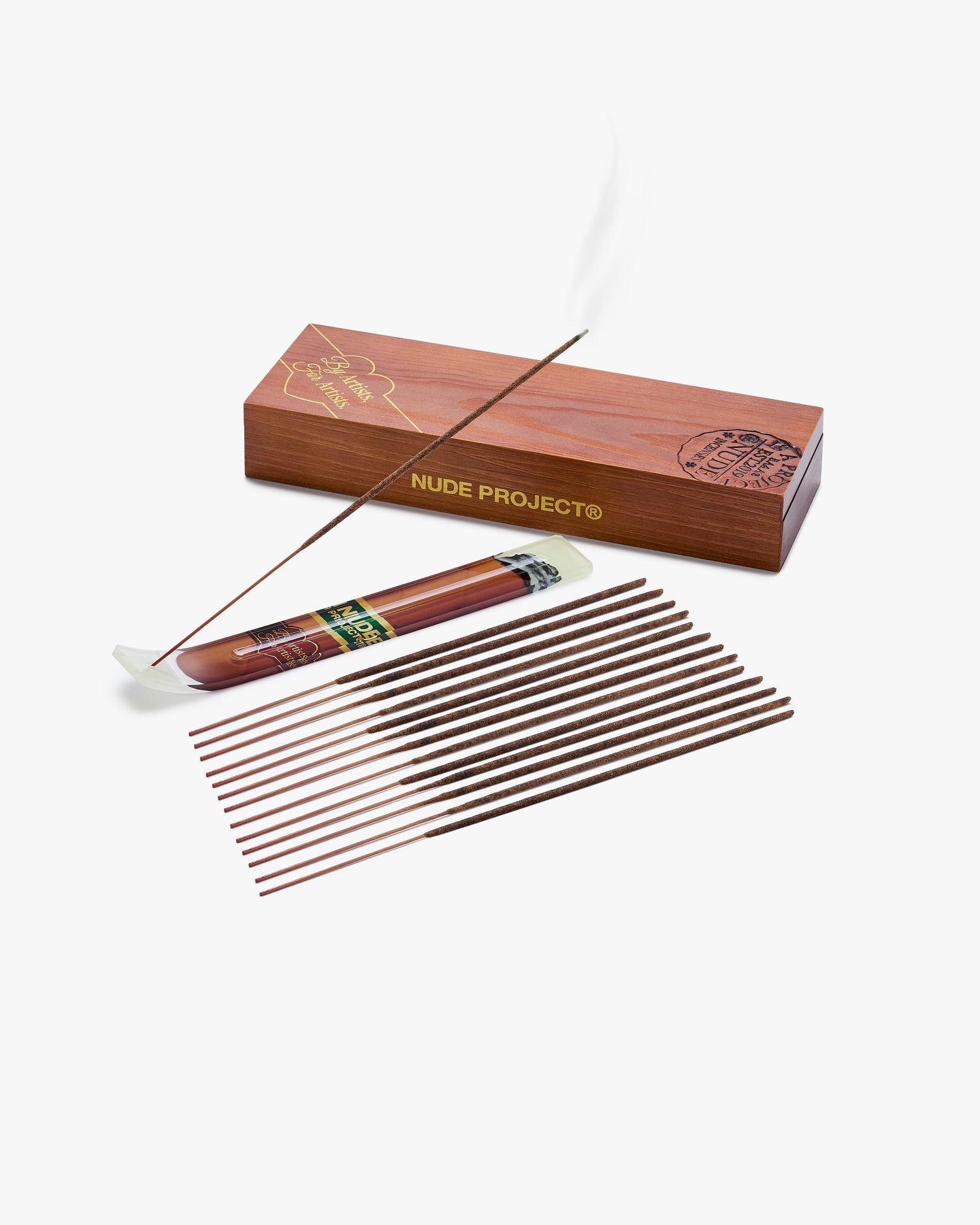 INCENSE WOODEN BOX