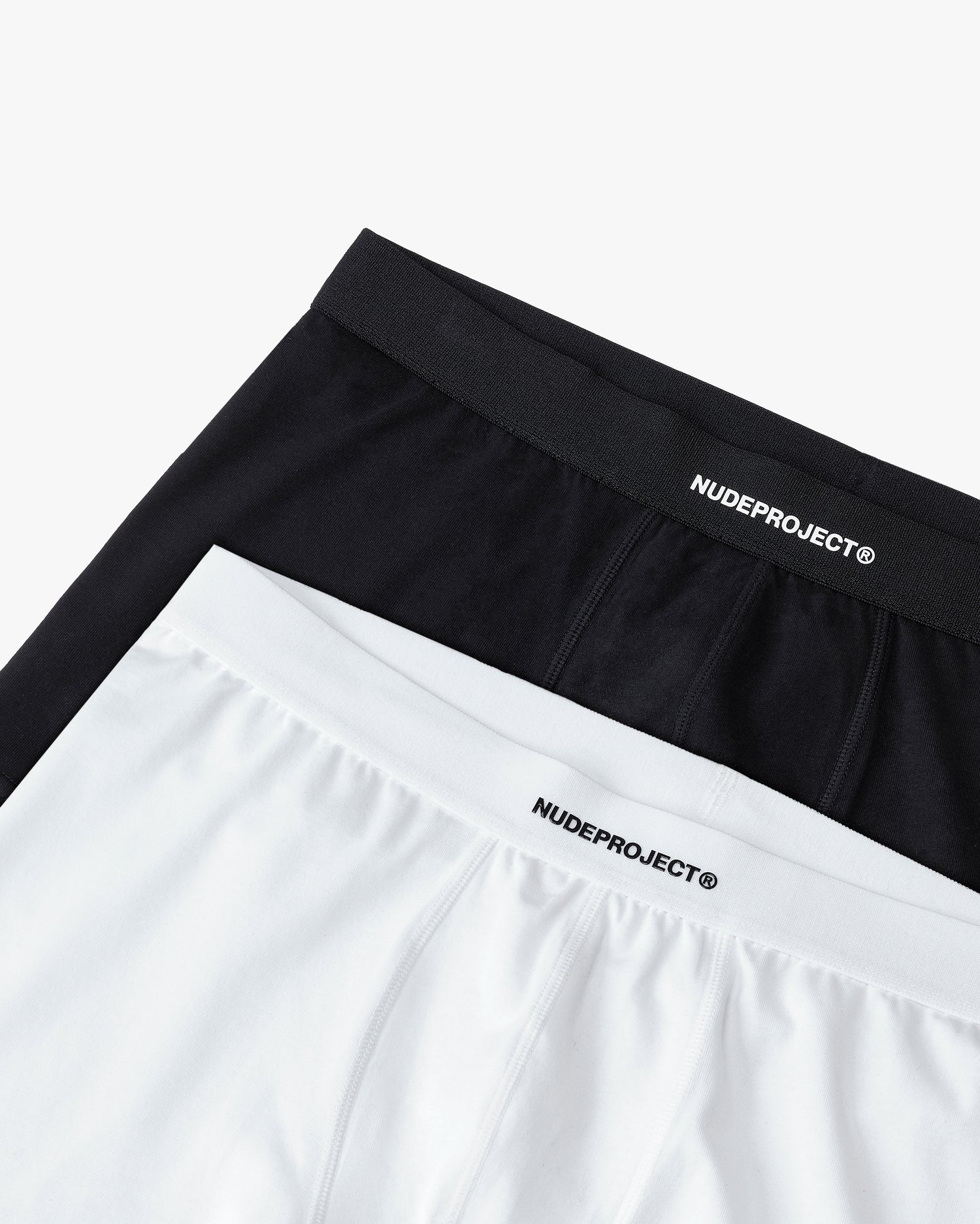 JAKE BOXER WHITE/BLACK 2XPACK