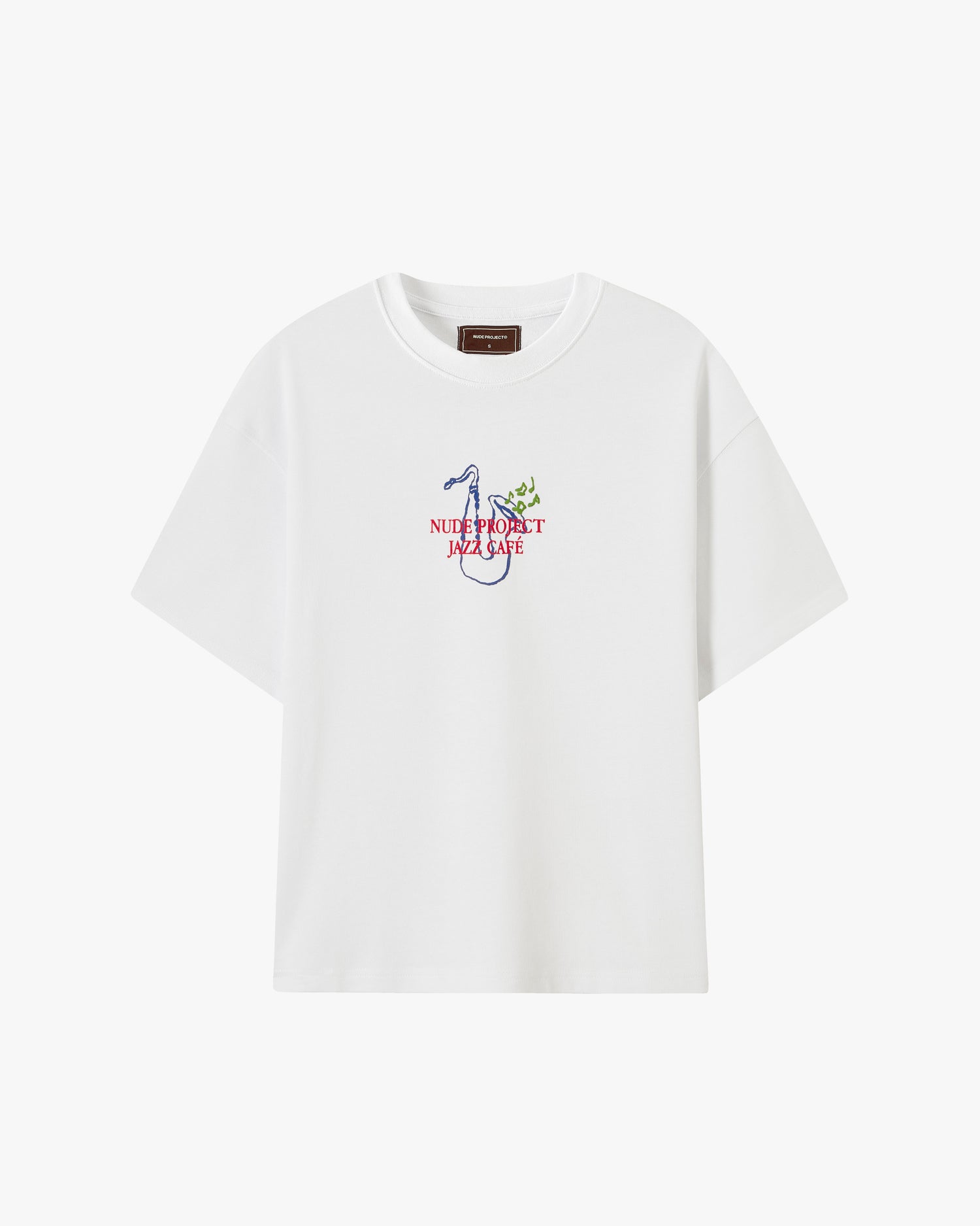 JAZZ CAFÉ TEE WHITE