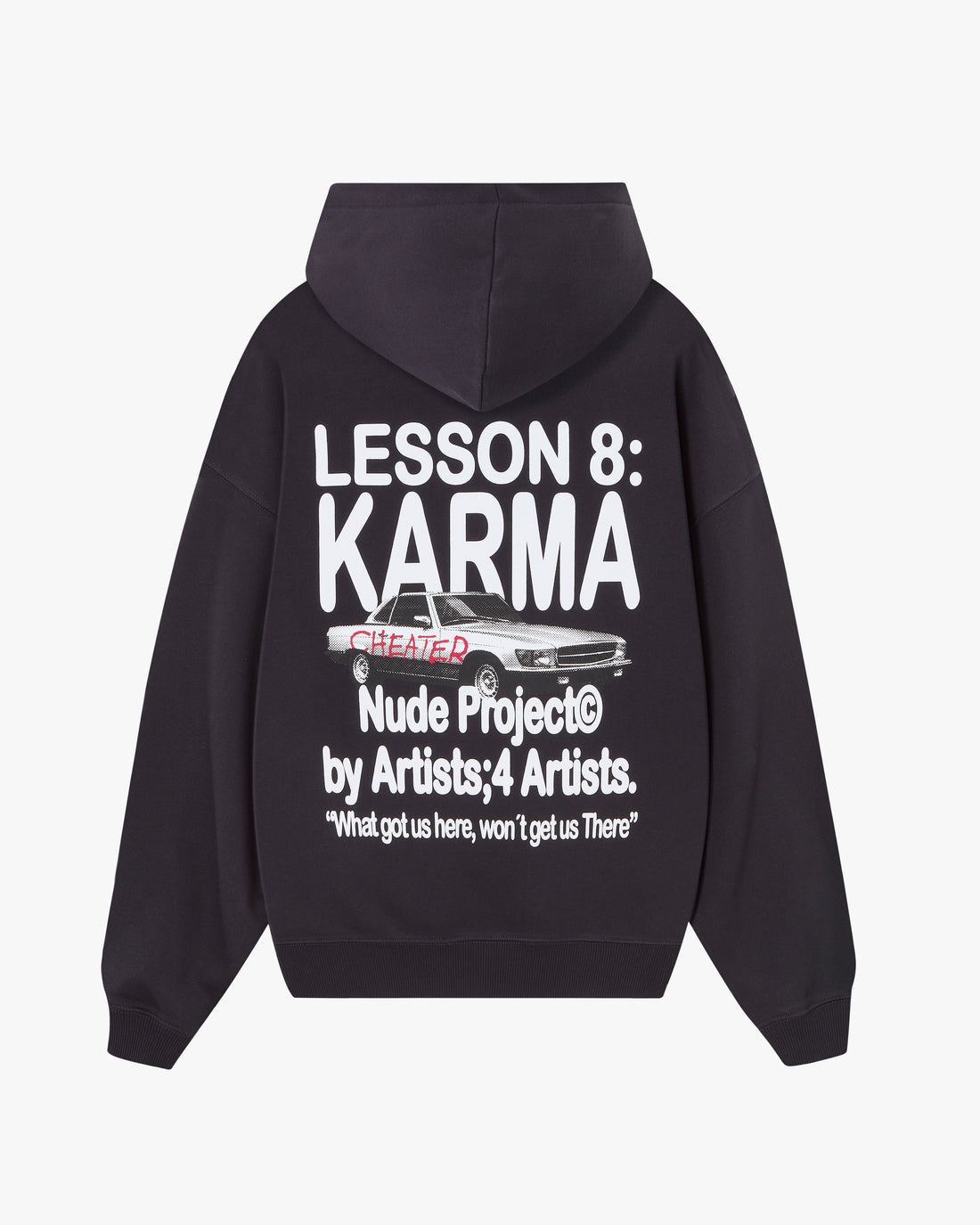 KARMA HOODIE ASH