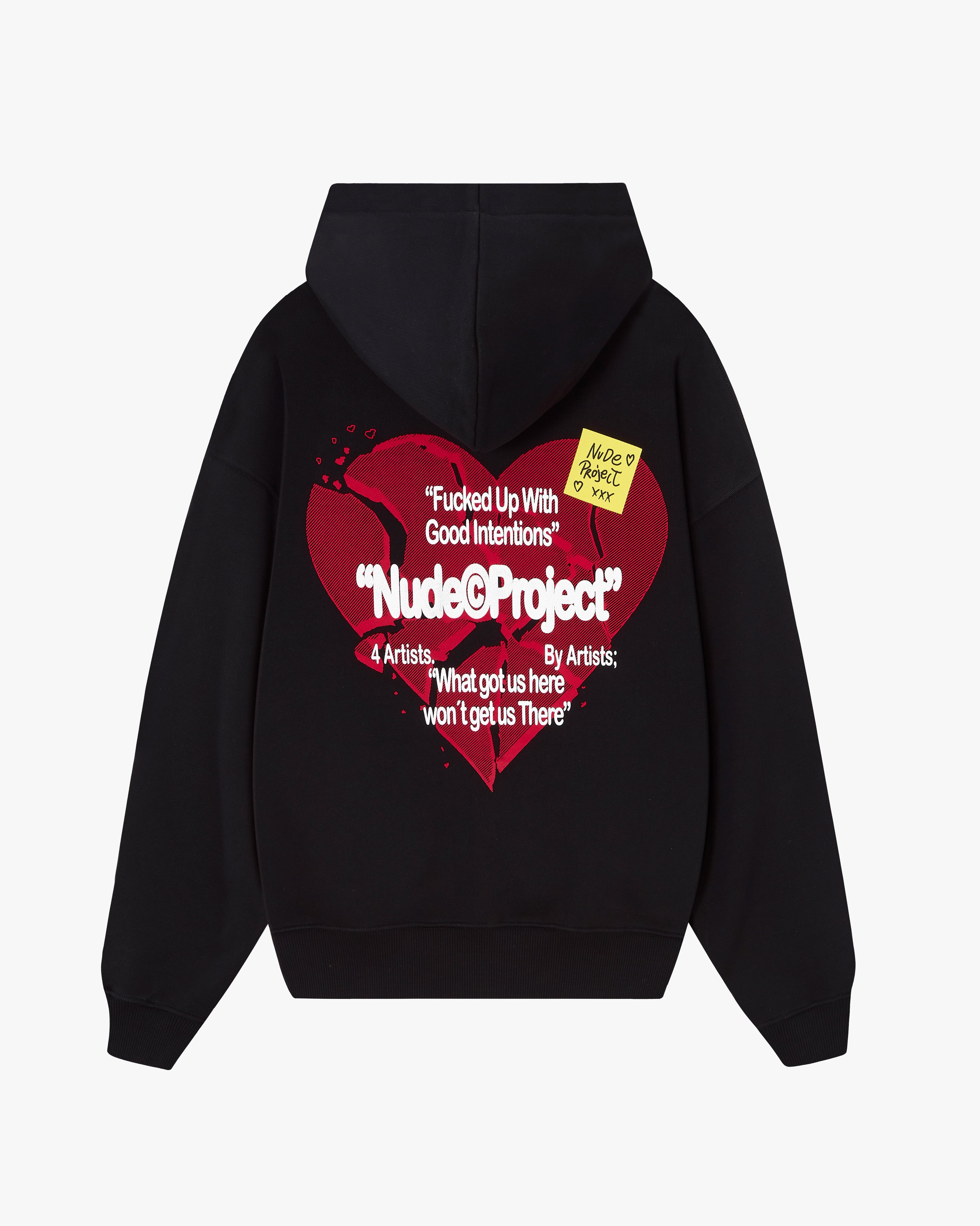 HEARTBROKEN ZIP-UP BLACK