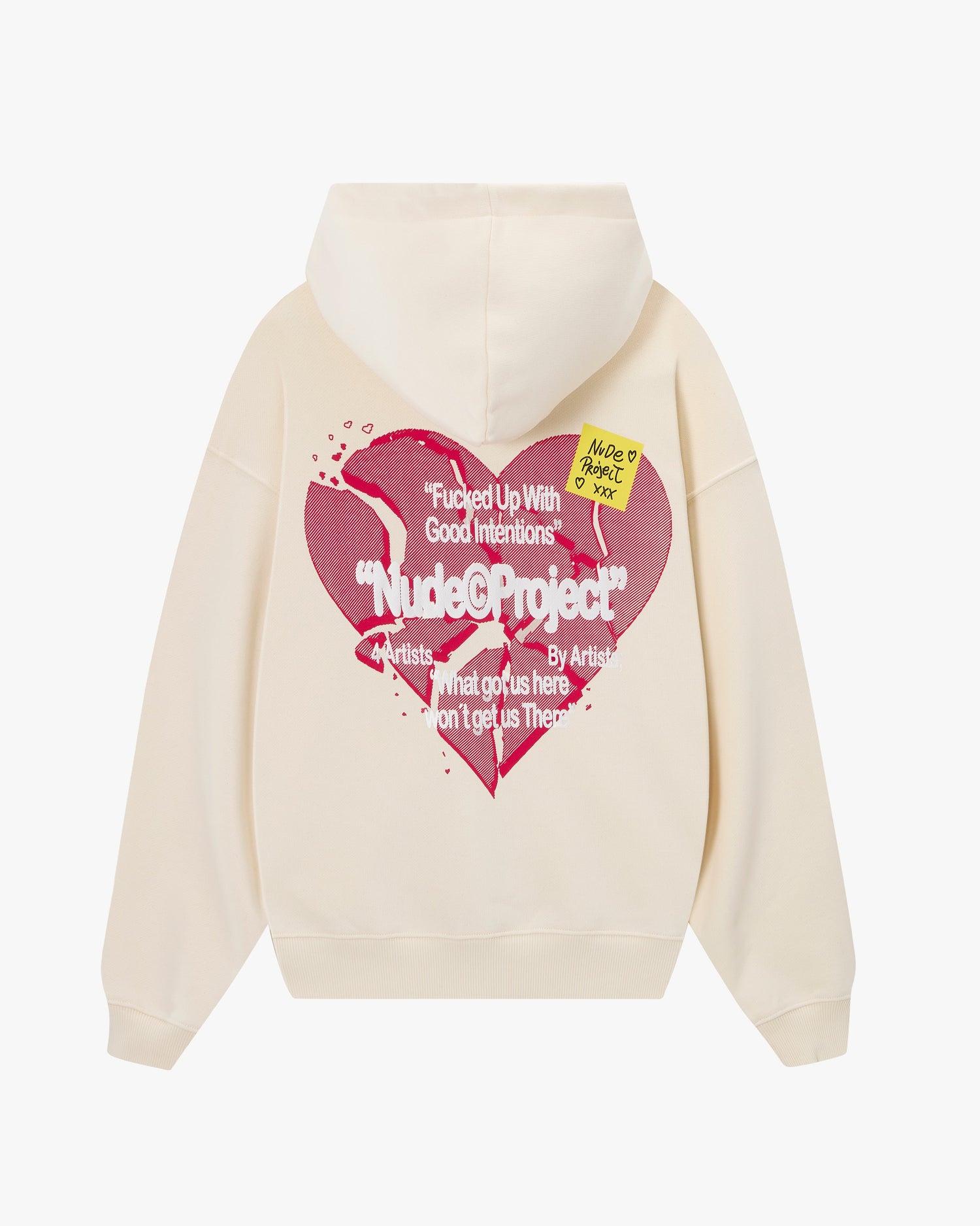 HEARTBROKEN ZIP-UP MARSHMALLOW