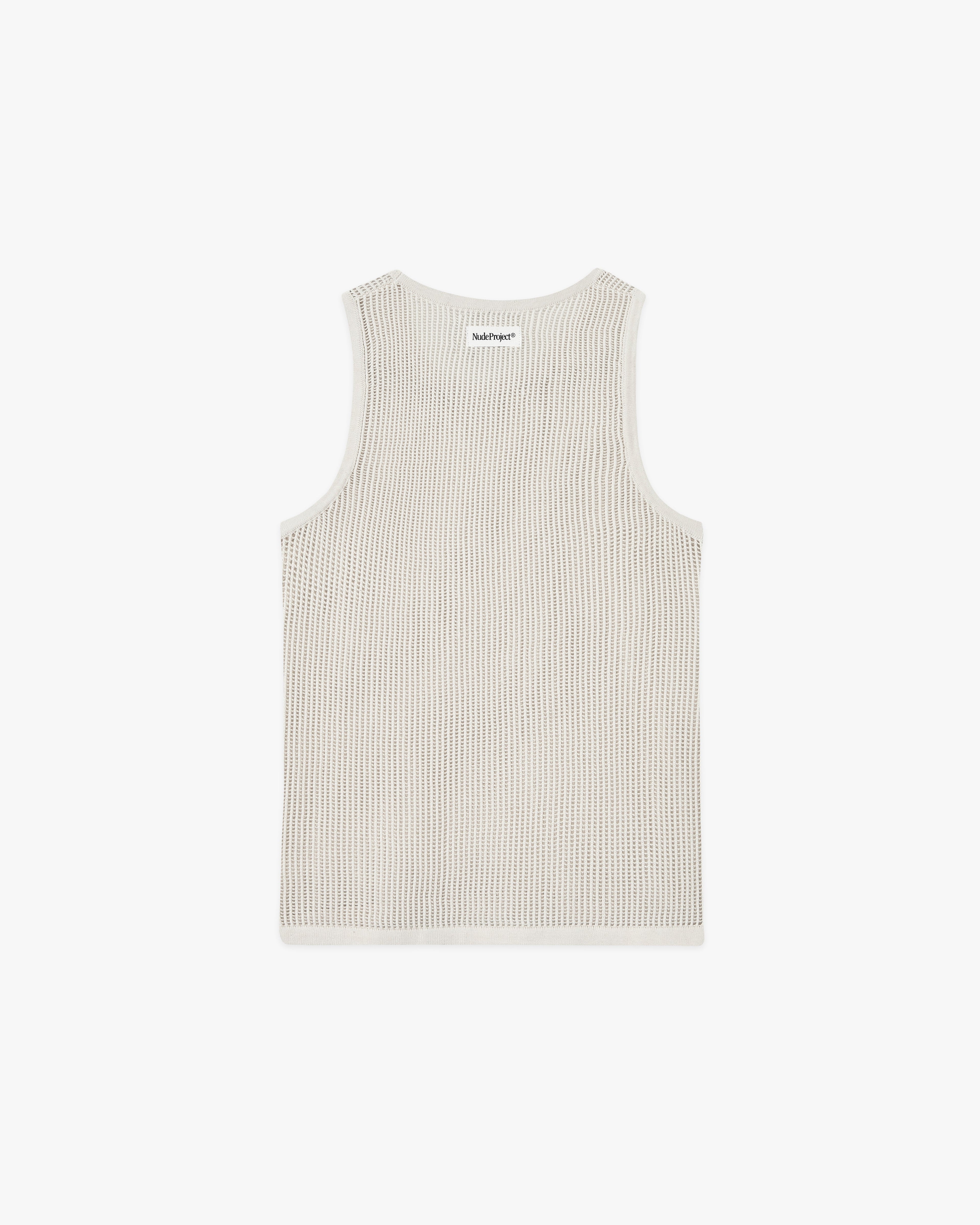 KNIT TANK TOP MARSHMALLOW