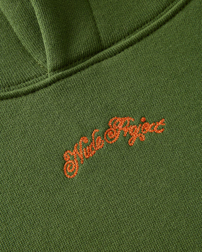 LA MONNAIE HOODIE GREEN