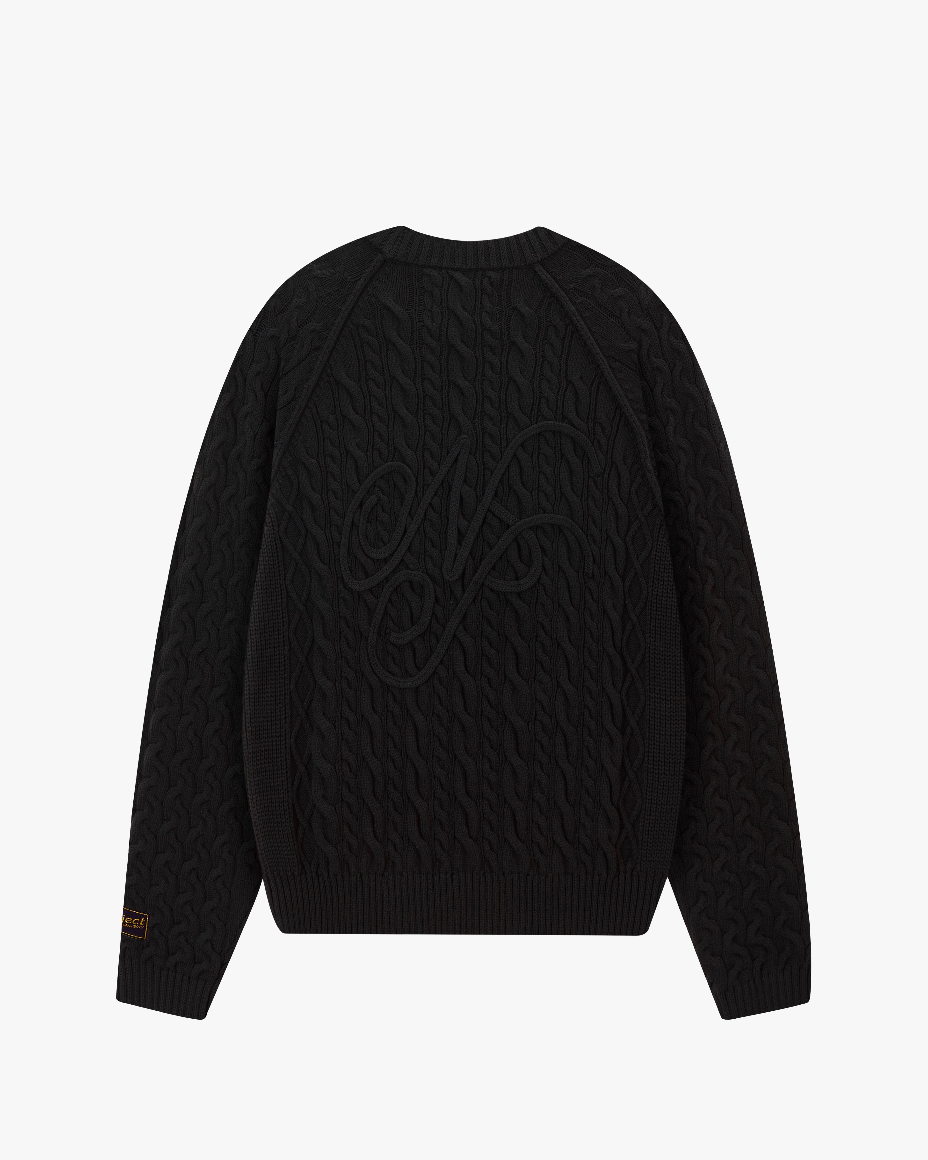 LA NONNA SWEATER BLACK