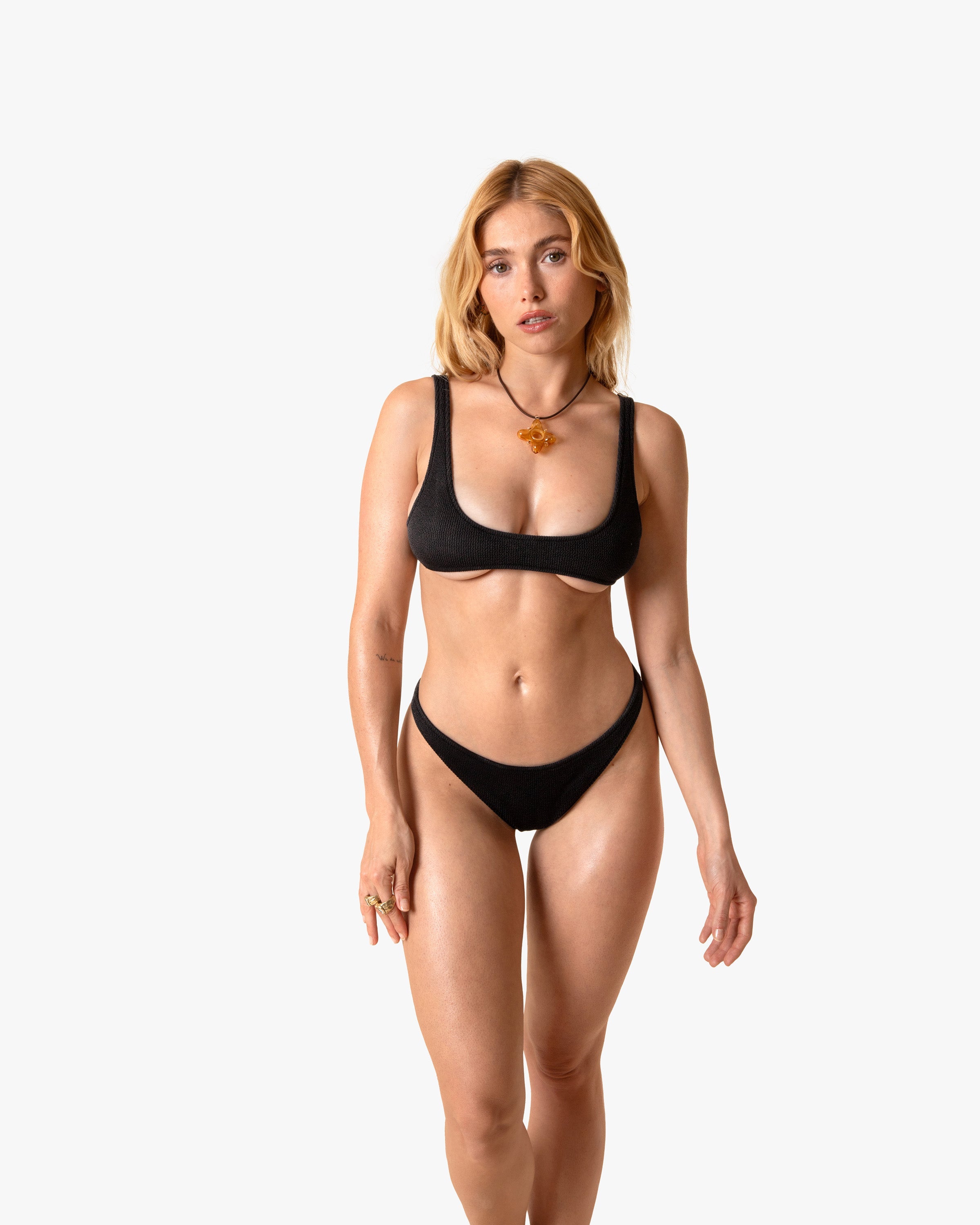 BRAVA BIKINI TOP BLACK