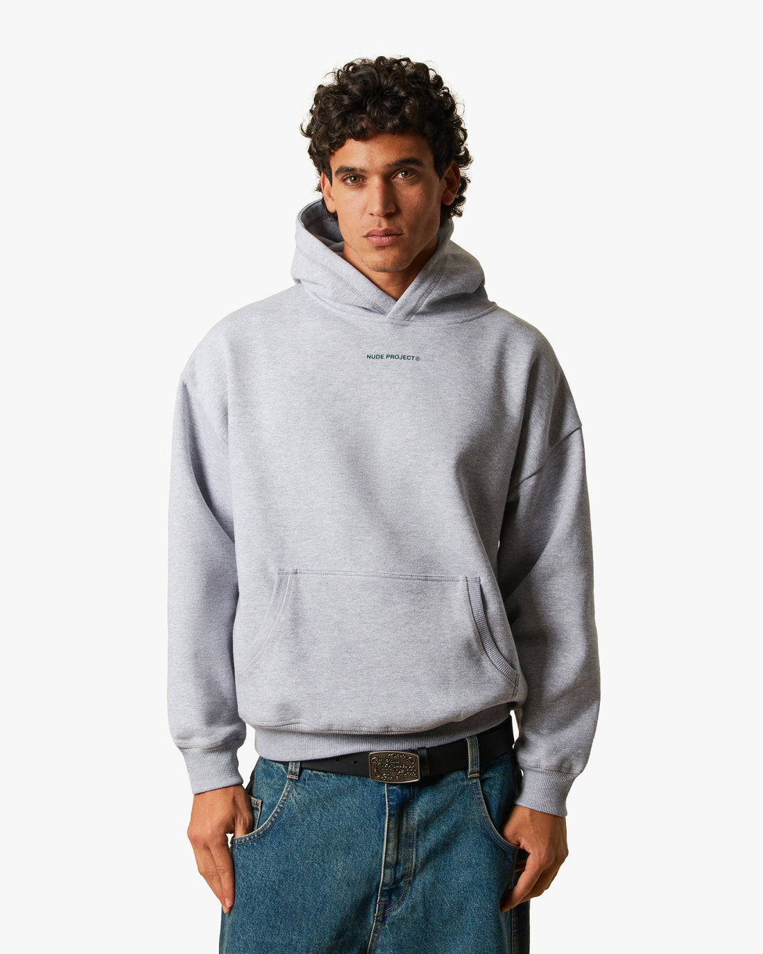 CULT*HOODIE GREY MELANGE