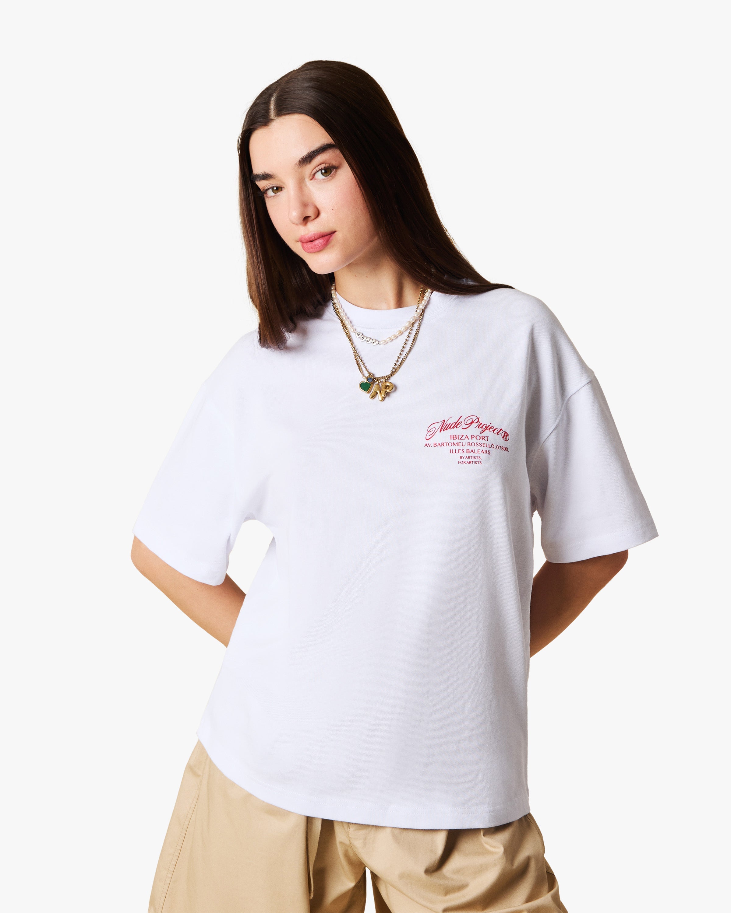 LOCALLY HATED TEE WHITE