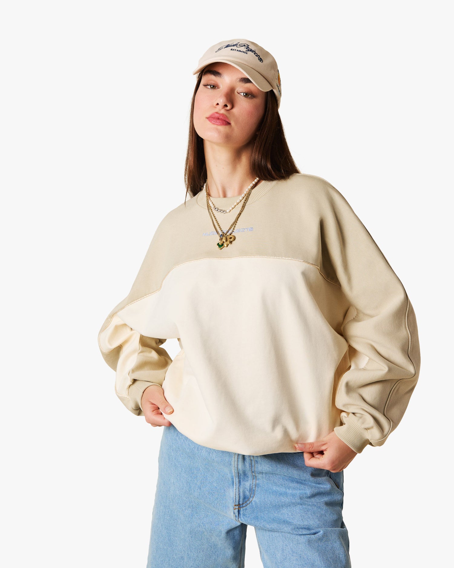 DA WAVE SWEATSHIRT SAND