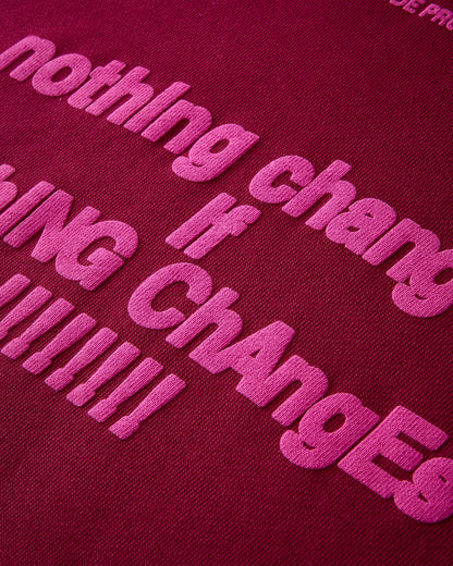 fActs?* HOODIE BURGUNDY