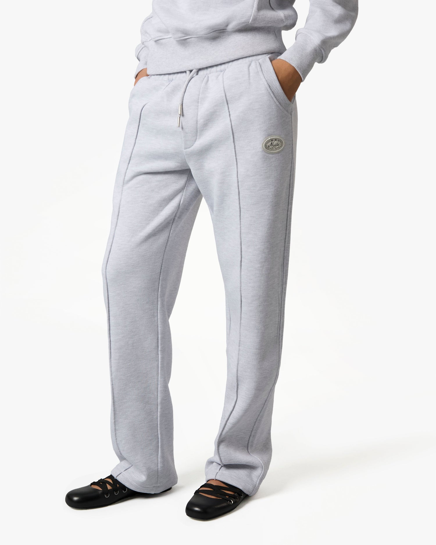 ESSENTIALS SWEATPANTS GREY MELANGE