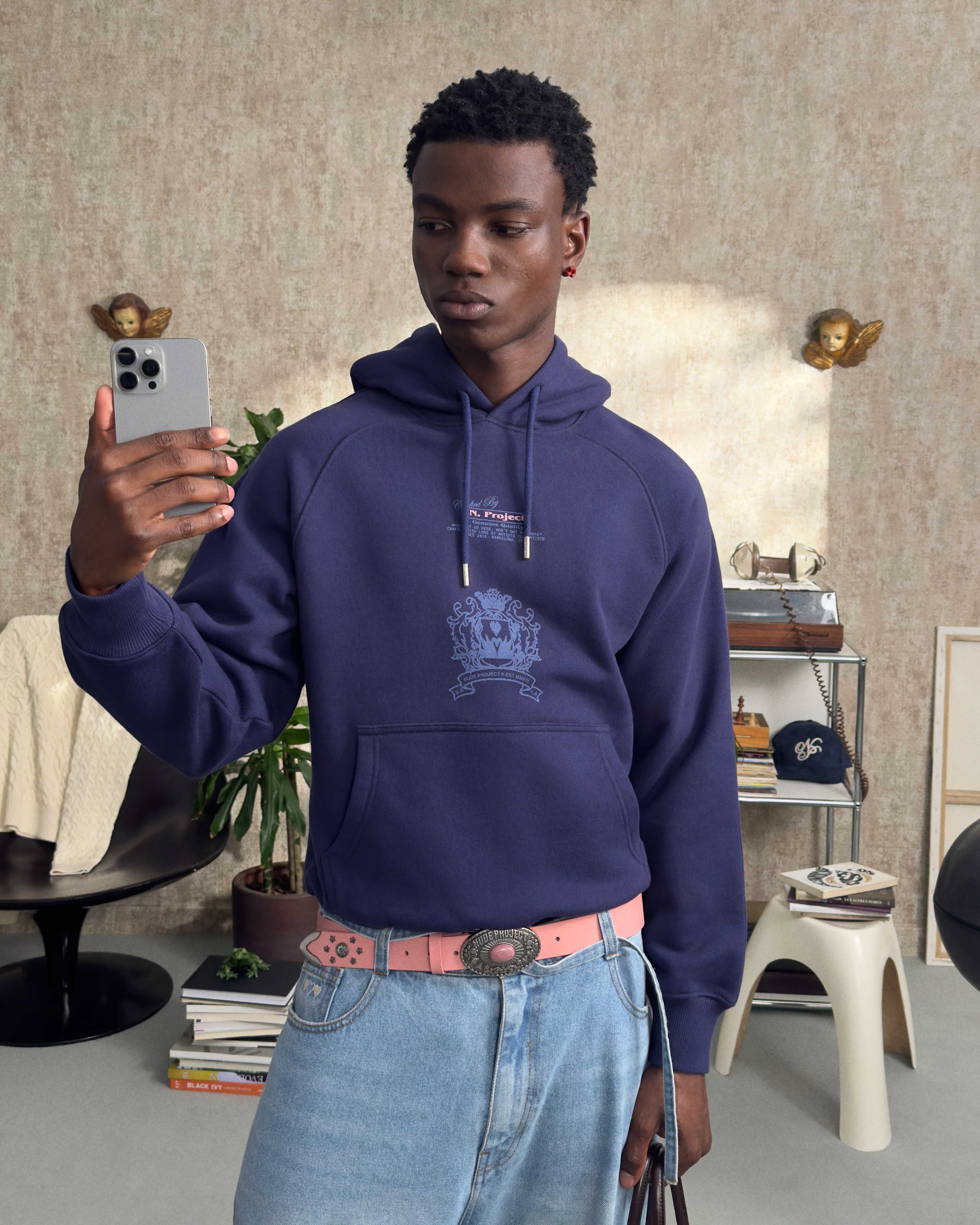 CHATEAU HOODIE NAVY