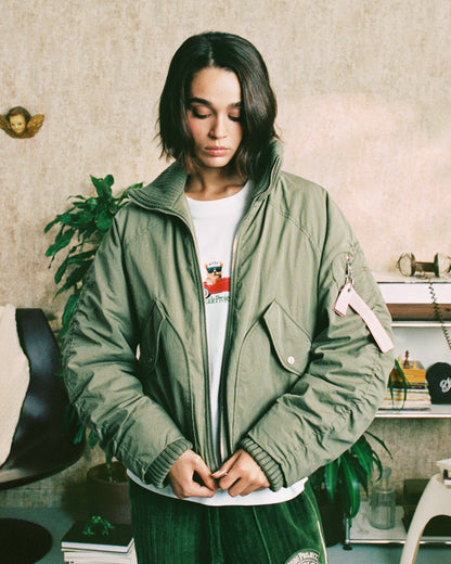 VERSAILLES BOMBER KHAKI