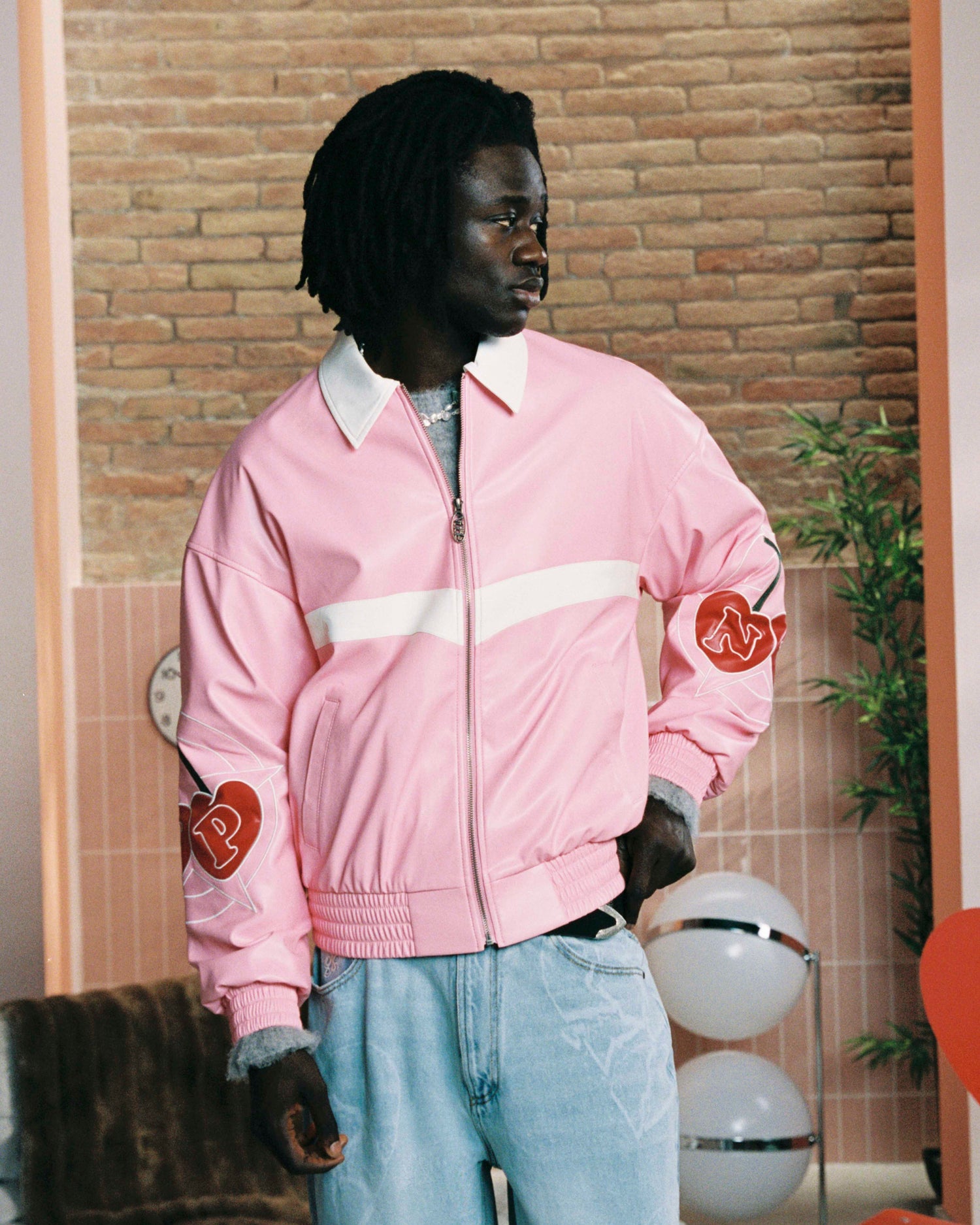 &quot;THE&quot; LONE JACKET PINK