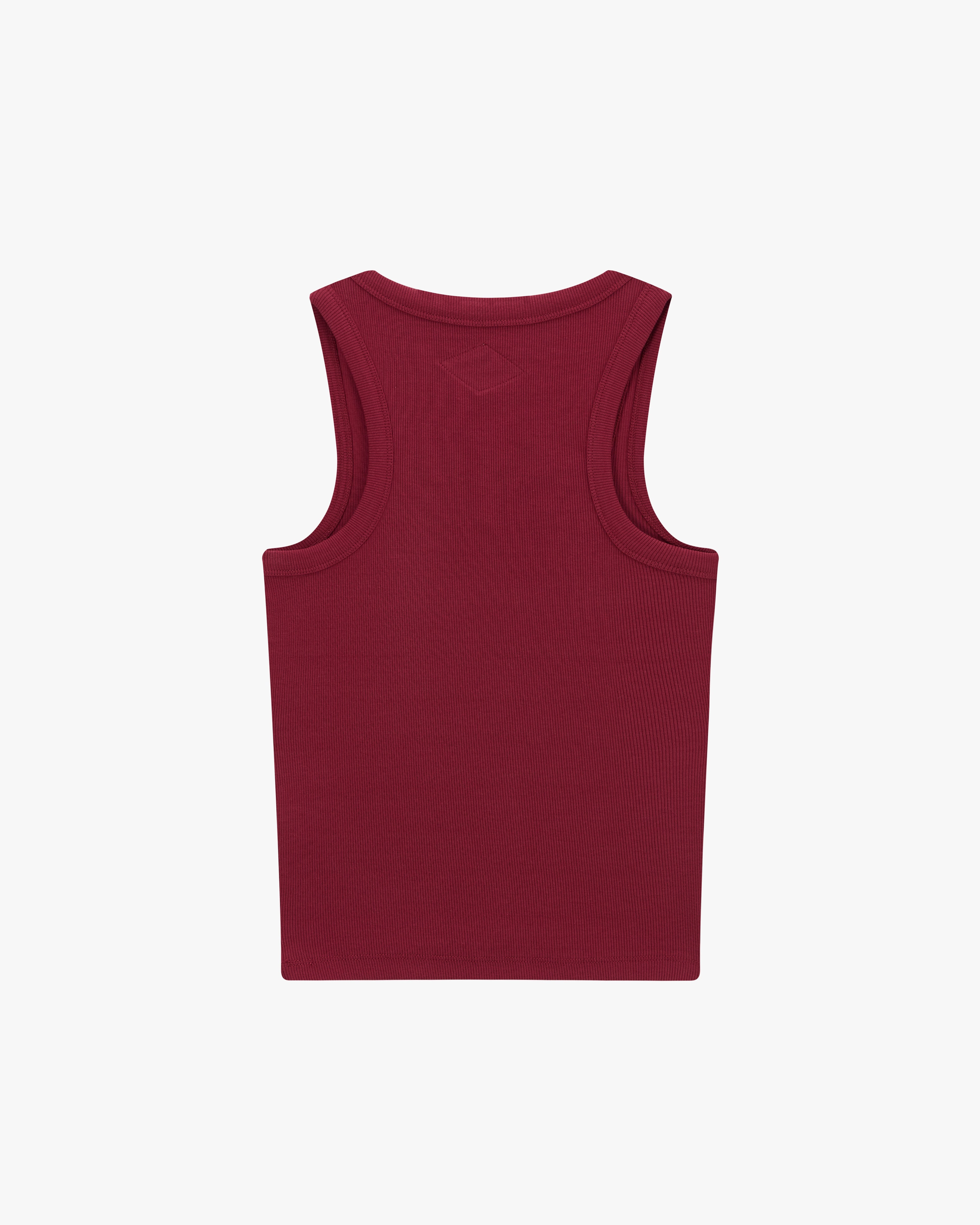 SOPHISTICATED PLEASURE TANK TOP BURGUNDY